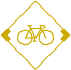 Bike-Route, Fahrradraum